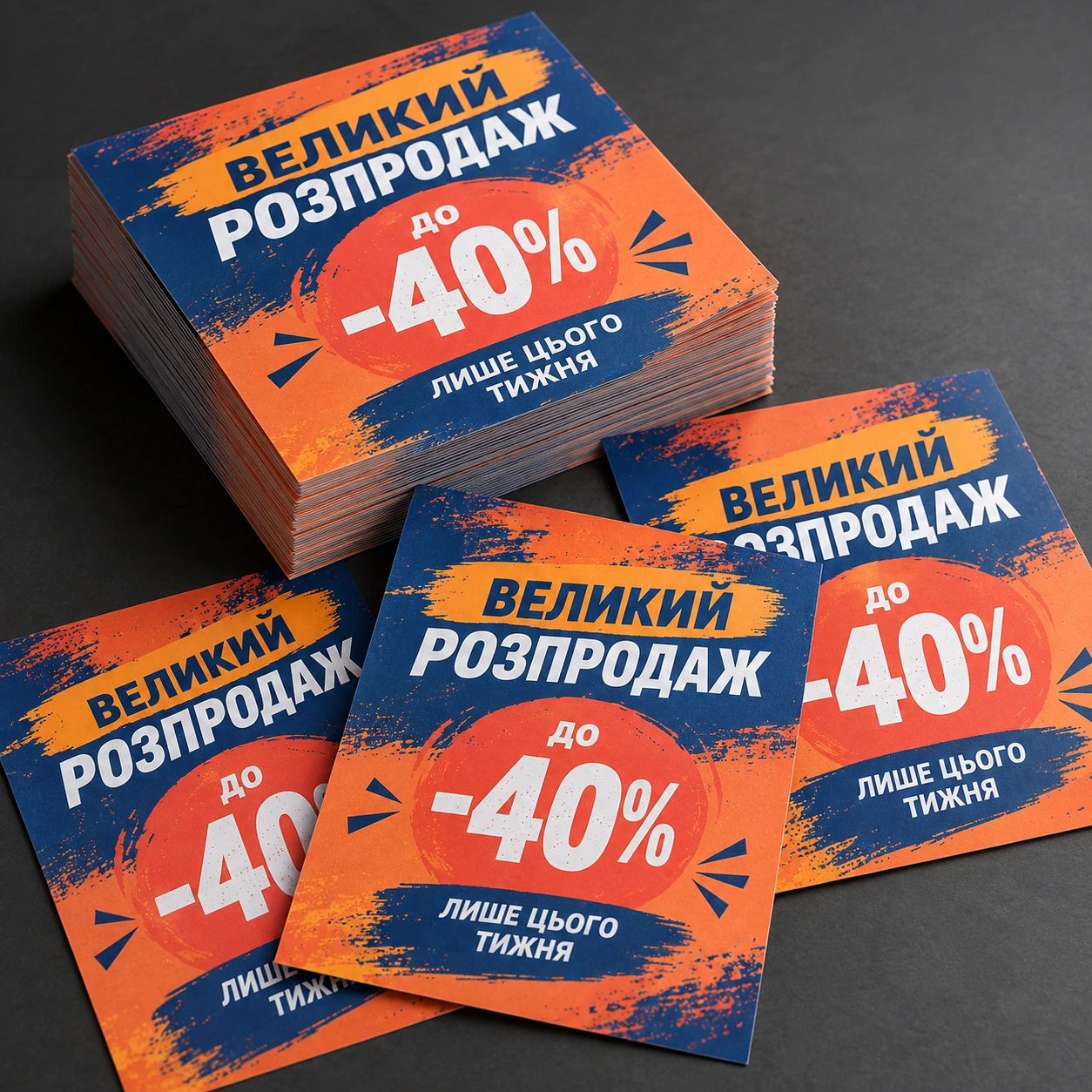 Флаєри на роздачу
